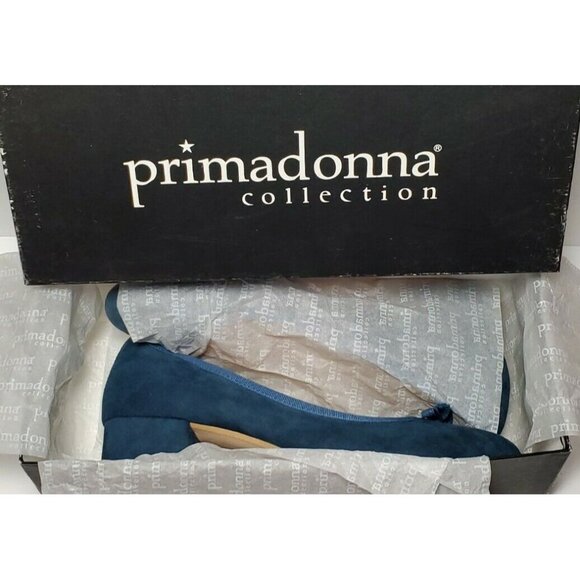 PRIMADONNA COLLECTION WOMEN'S EURO 39 BOW COLOR- BLUE JEAN NEW PD011340050MI - Picture 11 of 12